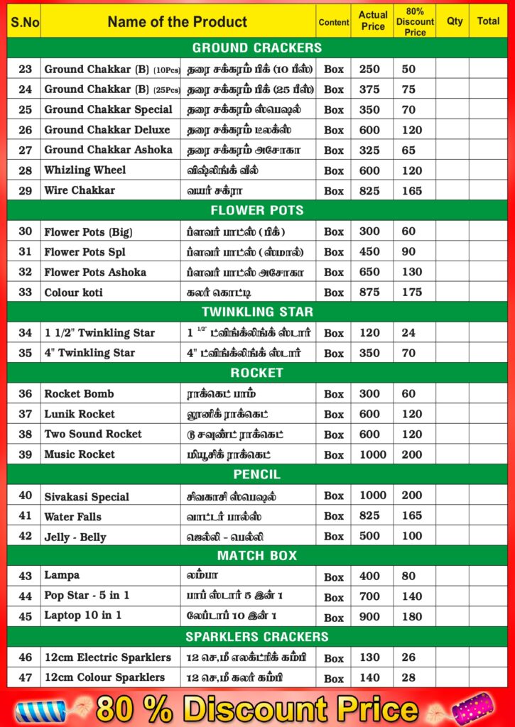 POORNA Traders_PriceList-0001